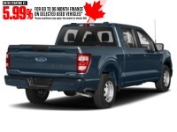2022 Ford F-150 XL 4WD SuperCrew 5.5' Box Antimatter Blue Metallic  Shot 44
