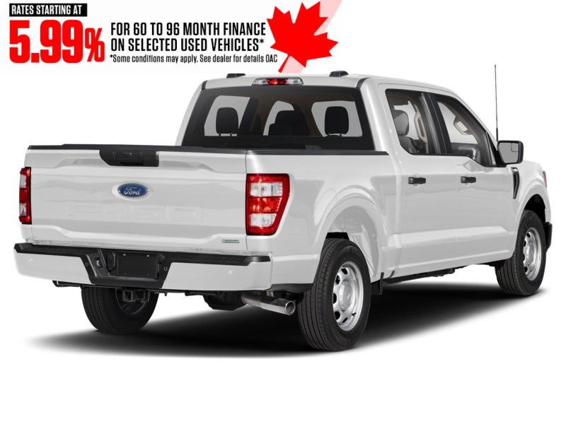 2022 Ford F-150 XL 4WD SuperCrew 5.5' Box Oxford White  Shot 74