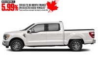 2022 Ford F-150 LARIAT 4WD SuperCrew 5.5' Box Space White Metallic  Shot 3