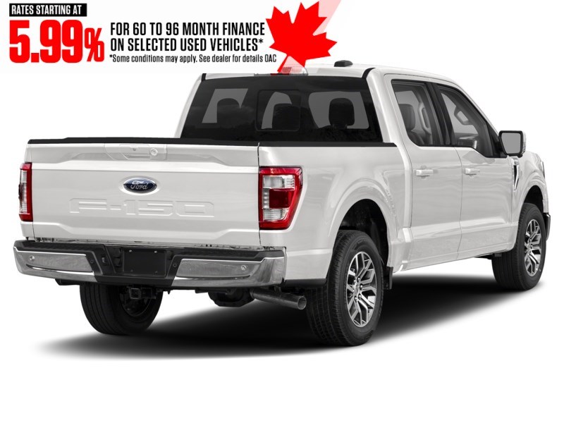 2022 Ford F-150 LARIAT 4WD SuperCrew 5.5' Box Space White Metallic  Shot 6