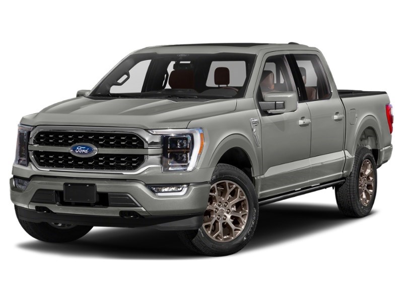 2023 Ford F-150 King Ranch 4WD SuperCrew 5.5' Box Iconic Silver Metallic  Shot 4