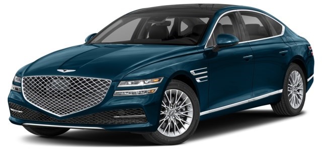 2021 Genesis G80 Tasman Blue [Blue]