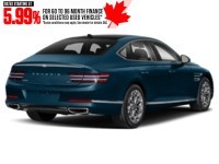 2021 Genesis G80 3.5T Prestige AWD Tasman Blue  Shot 6