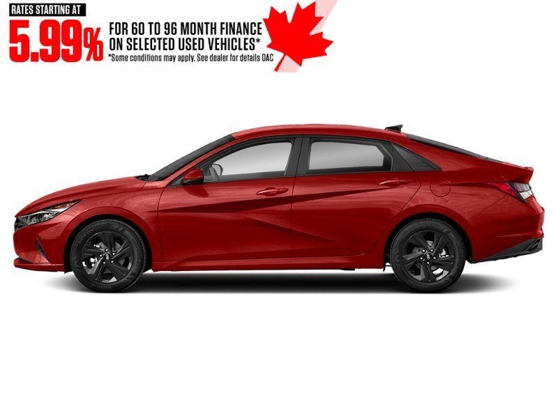 2022 Hyundai Elantra Preferred IVT Fiery Red  Shot 5