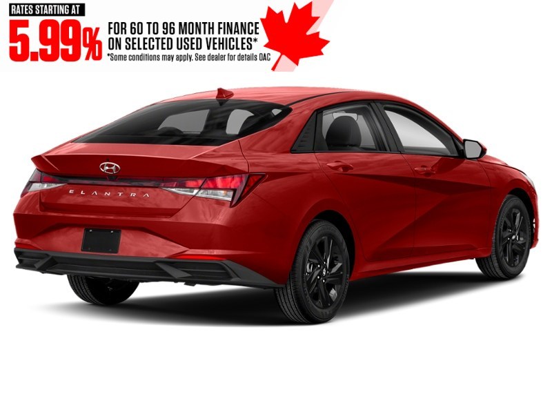 2022 Hyundai Elantra Preferred IVT Fiery Red  Shot 2