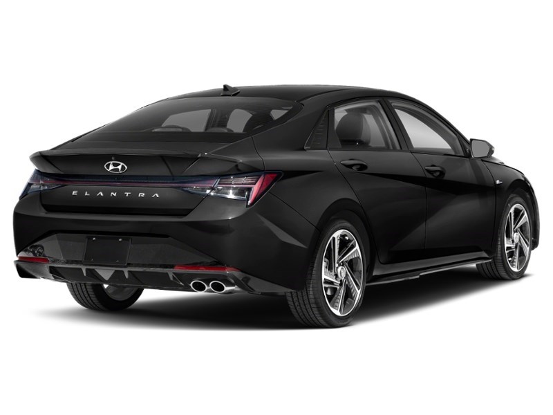 2021 Hyundai Elantra N Line DCT Space Black  Shot 6