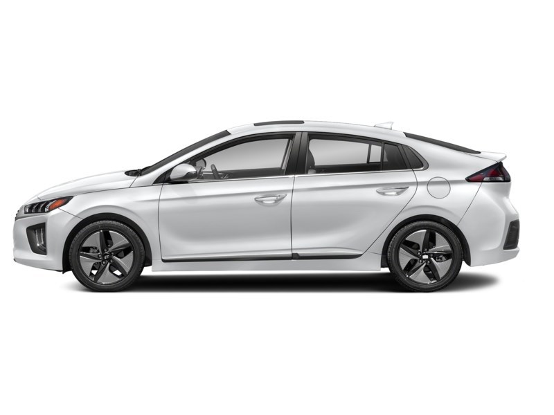 2021 Hyundai Ioniq Hybrid Ultimate Hatchback Polar White  Shot 3