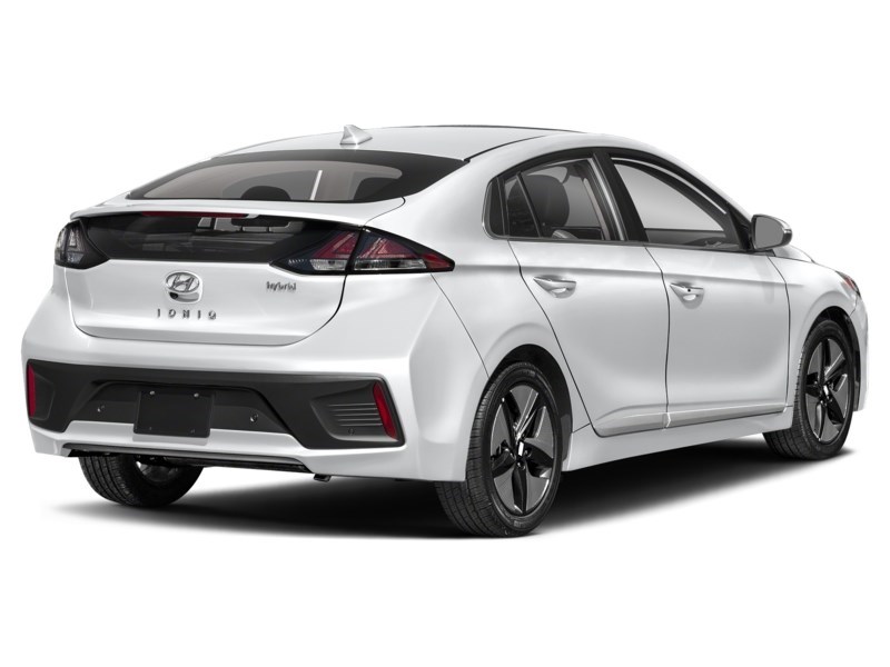 2021 Hyundai Ioniq Hybrid Ultimate Hatchback Polar White  Shot 2