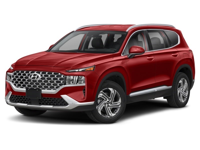 2021 Hyundai Santa Fe Preferred Flame Red  Shot 30