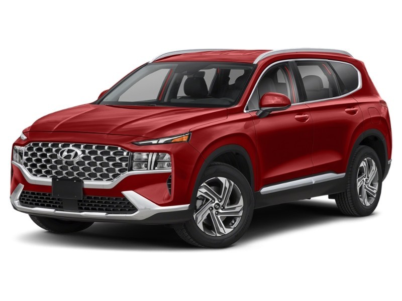 2022 Hyundai Santa Fe Preferred AWD Flame Red  Shot 30