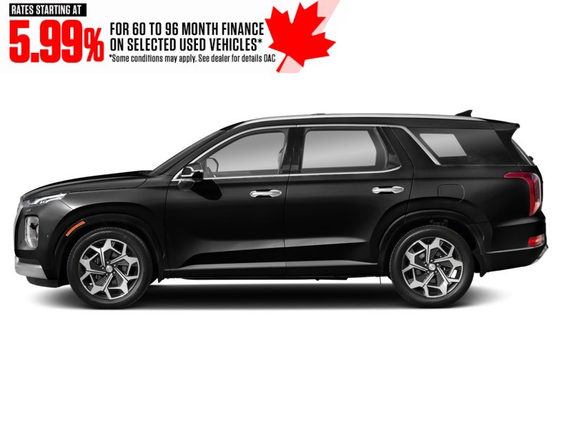 2022 Hyundai Palisade Ultimate Calligraphy w/Beige 7-Passenger AWD Abyss Black  Shot 5