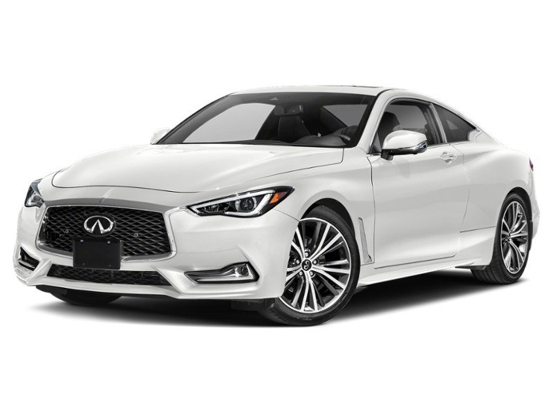 2022 INFINITI Q60 LUXE Majestic White Pearl  Shot 4