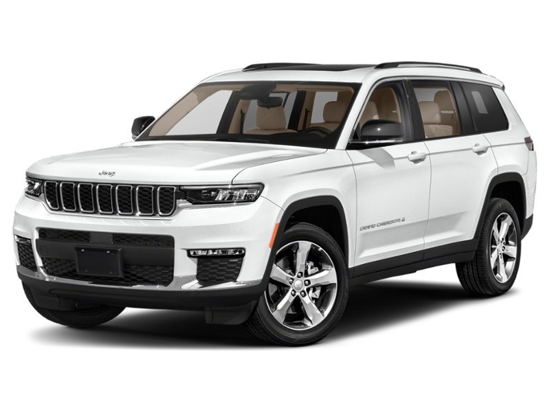 2021 Jeep Grand Cherokee L Altitude 4x4 Bright White  Shot 4