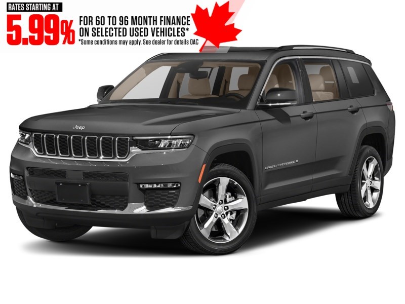 2022 Jeep Grand Cherokee L Limited 4x4 Baltic Grey Metallic  Shot 4