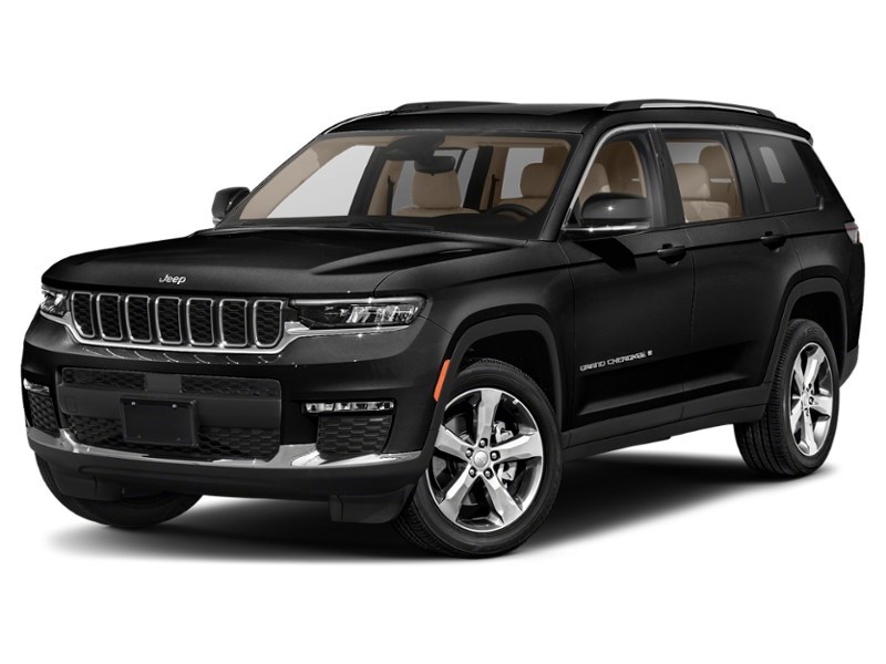 2021 Jeep Grand Cherokee L Summit 4x4 Diamond Black Crystal Pearl  Shot 1