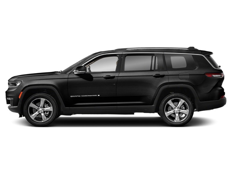 2021 Jeep Grand Cherokee L Summit 4x4 Diamond Black Crystal Pearl  Shot 5