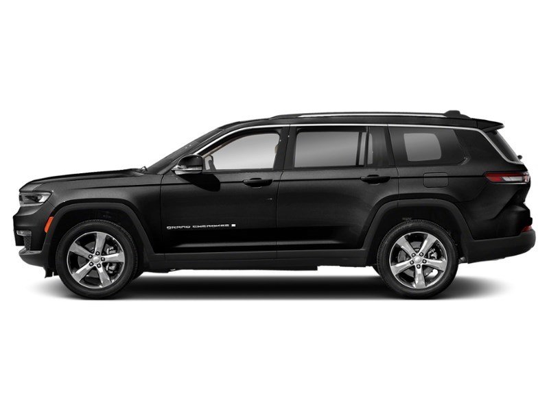 2021 Jeep Grand Cherokee L Summit 4x4 Diamond Black Crystal Pearl  Shot 5