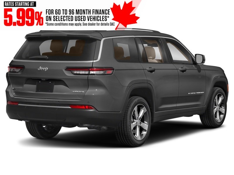 2022 Jeep Grand Cherokee L Limited 4x4 Baltic Grey Metallic  Shot 2