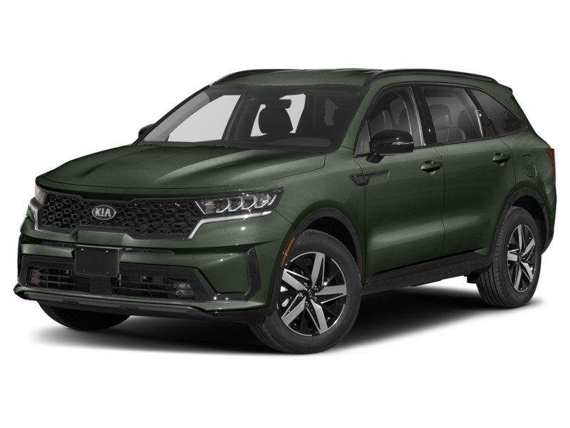 2021 Kia Sorento X-Line AWD Aruba Stone Green  Shot 4