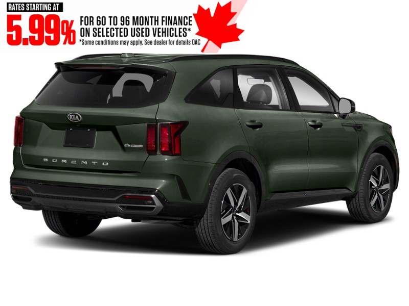 2021 Kia Sorento X-Line AWD Aruba Stone Green  Shot 2