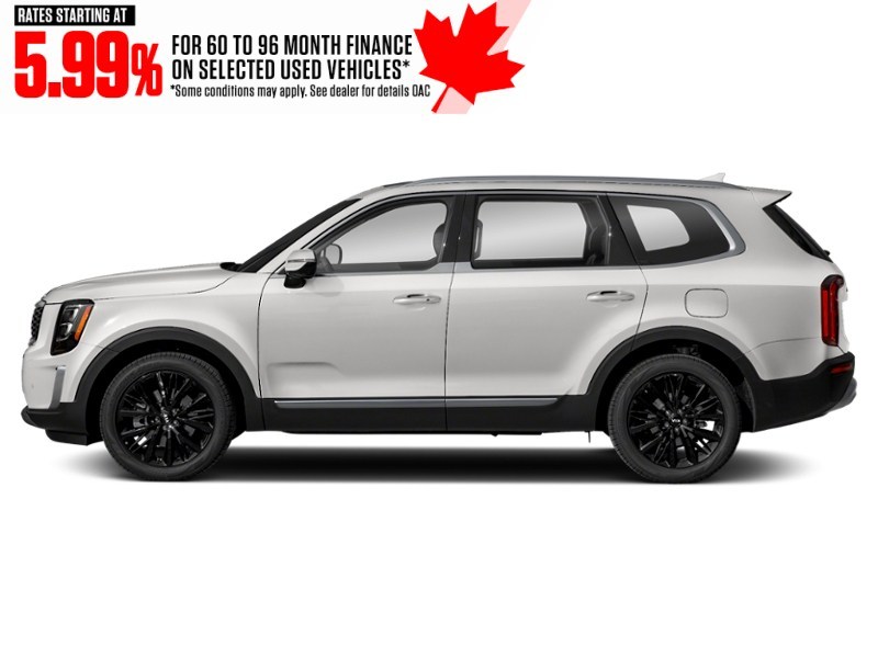 2020 Kia Telluride SX Limited w/Nappa AWD Snow White Pearl  Shot 3