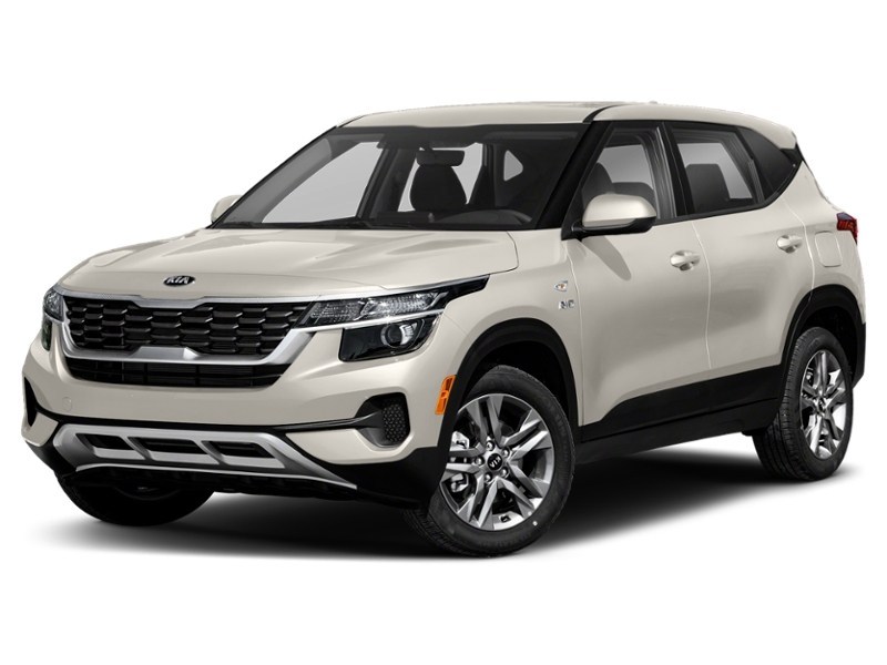 2021 Kia Seltos LX FWD Snow White Pearl  Shot 1
