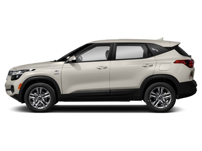 2021 Kia Seltos LX FWD Snow White Pearl  Shot 3