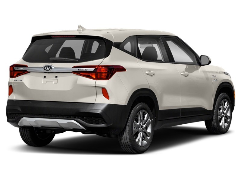 2021 Kia Seltos LX FWD Snow White Pearl  Shot 2