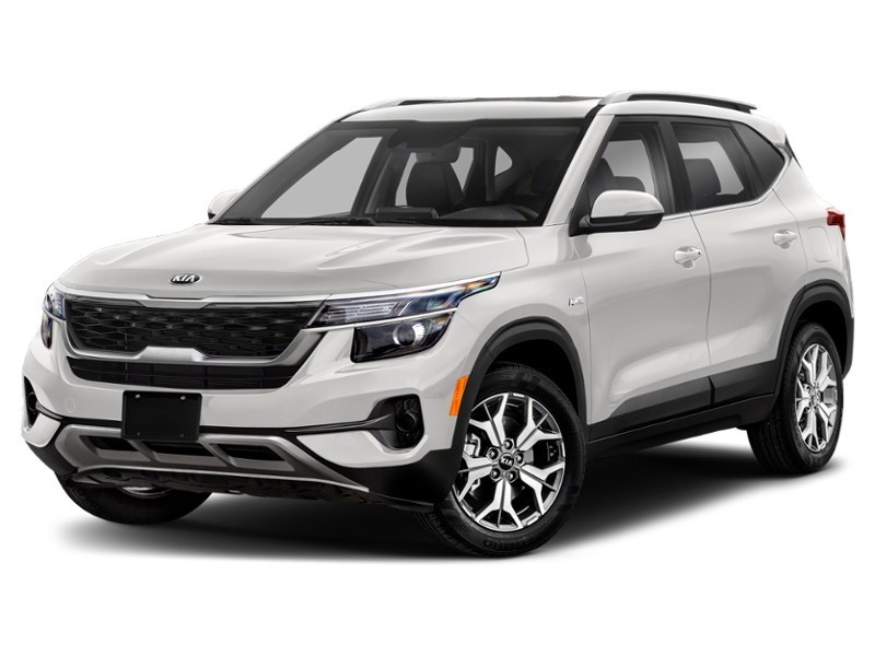 2021 Kia Seltos EX AWD Snow White Pearl  Shot 4