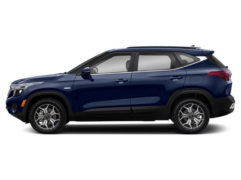 2021 Kia Seltos EX AWD Dark Ocean Blue  Shot 3