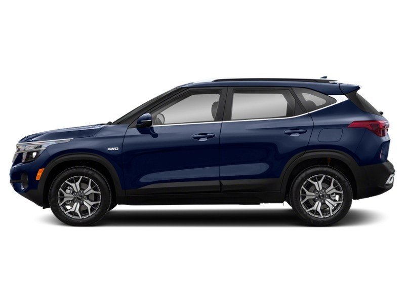 2021 Kia Seltos EX AWD Dark Ocean Blue  Shot 3