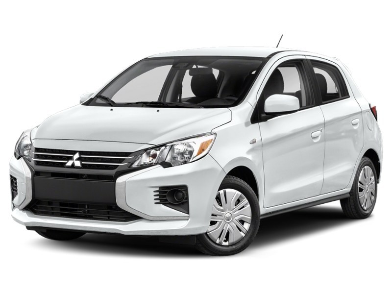 2023 Mitsubishi Mirage ES CVT White Diamond  Shot 4