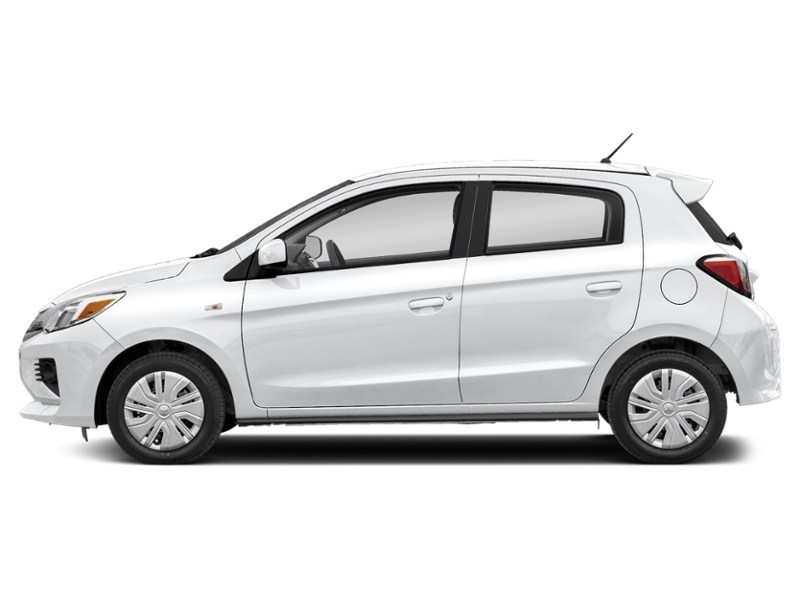 2023 Mitsubishi Mirage ES CVT White Diamond  Shot 3