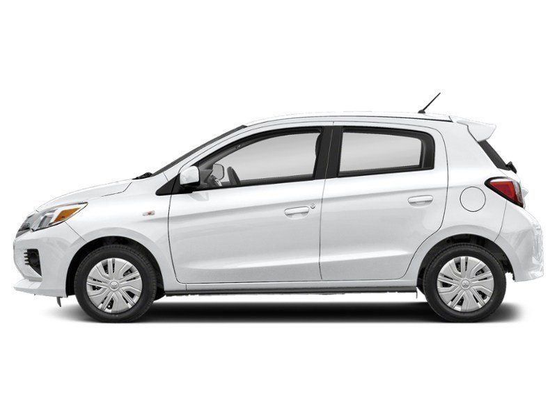 2023 Mitsubishi Mirage ES CVT White Diamond  Shot 3