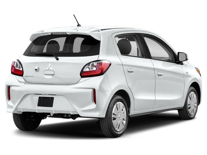 2023 Mitsubishi Mirage ES CVT White Diamond  Shot 6