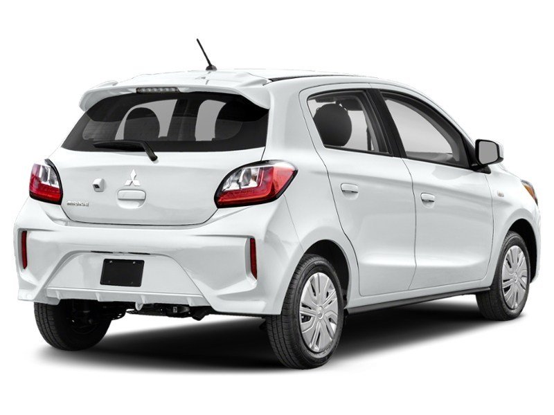 2023 Mitsubishi Mirage ES CVT White Diamond  Shot 2