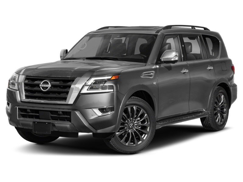 2021 Nissan Armada Platinum Gun Metallic  Shot 1