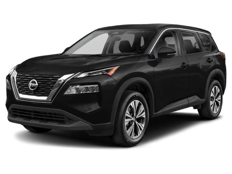 2021 Nissan Rogue AWD SV Super Black  Shot 3