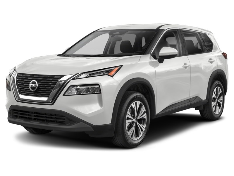 2021 Nissan Rogue AWD SV Pearl White Pearl Metallic  Shot 4