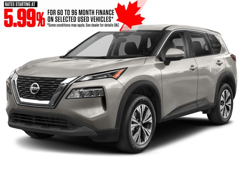 2023 Nissan Rogue AWD SV Moonroof Champagne Silver Metallic  Shot 27