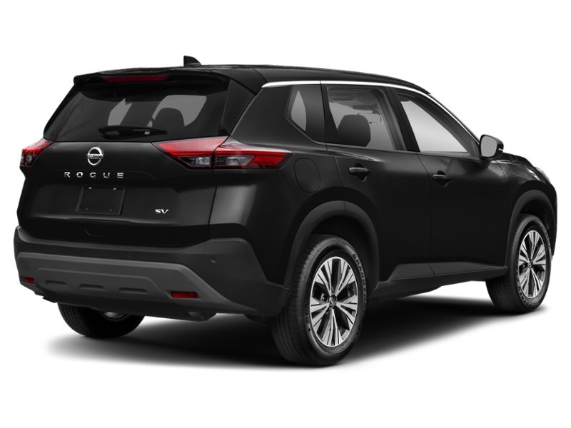 2021 Nissan Rogue AWD SV Super Black  Shot 4