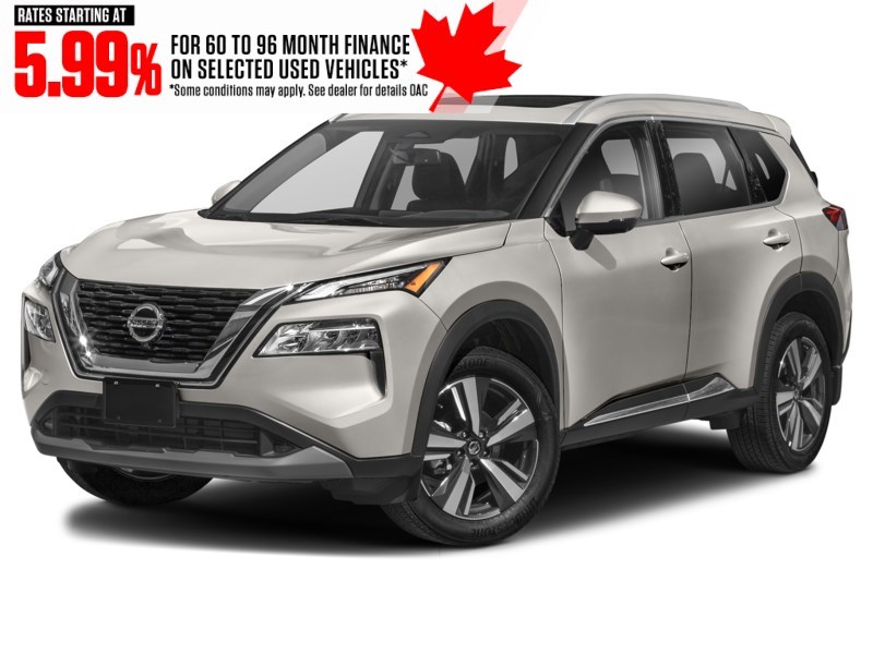 2023 Nissan Rogue AWD SL Champagne Silver Metallic  Shot 5