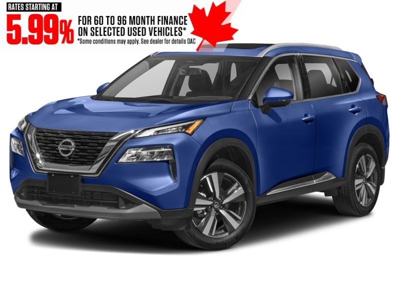 2023 Nissan Rogue AWD SL Caspian Blue Metallic  Shot 40