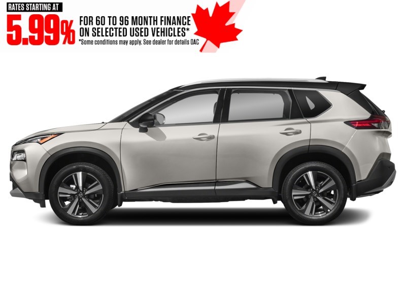 2023 Nissan Rogue AWD SL Champagne Silver 2-Tone Metallic  Shot 12