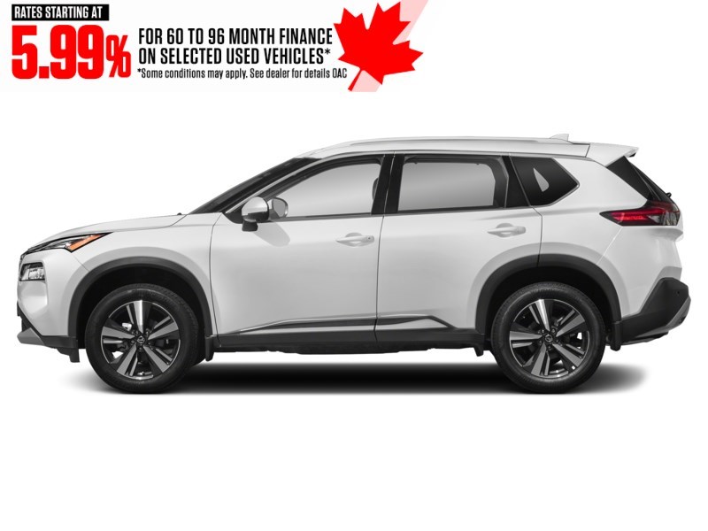 2023 Nissan Rogue AWD SL Glacier White  Shot 56