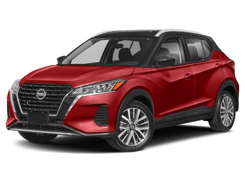 2021 Nissan Kicks SV FWD Scarlet Ember Tricoat/Super Black  Shot 1