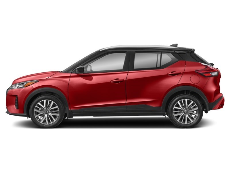 2021 Nissan Kicks SV FWD Scarlet Ember Tricoat/Super Black  Shot 3
