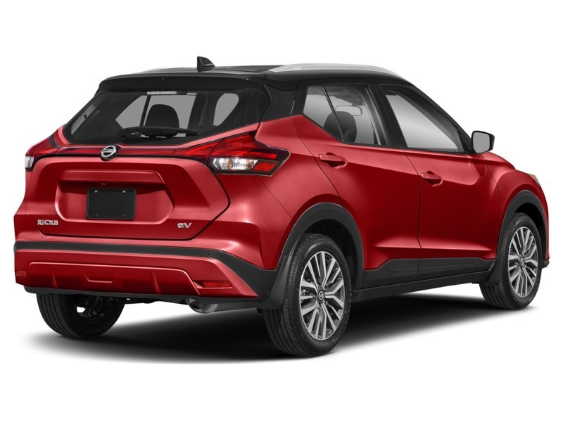 2021 Nissan Kicks SV FWD Scarlet Ember Tricoat/Super Black  Shot 2
