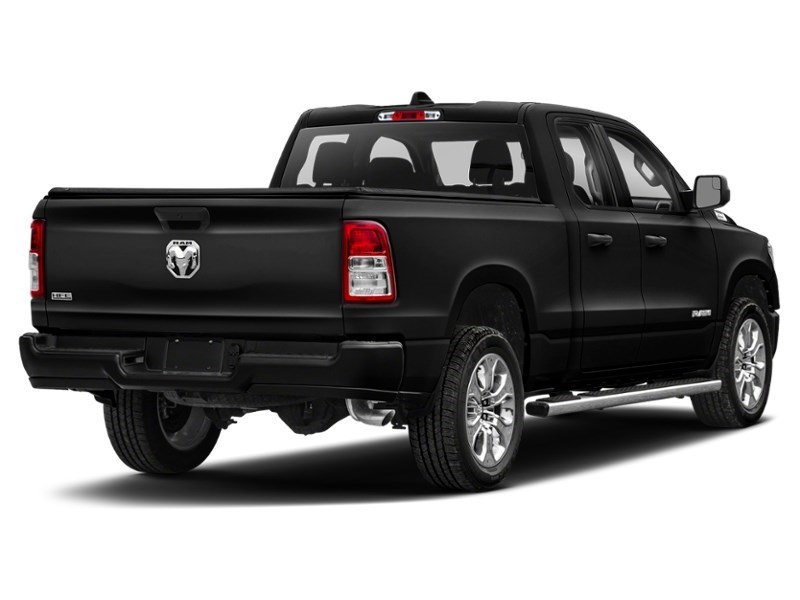 2022 RAM 1500 Tradesman 4x4 Quad Cab 6'4" Box Diamond Black Crystal Pearlcoat  Shot 6