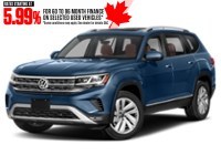 2023 Volkswagen Atlas Highline 3.6 FSI 4MOTION Tourmaline Blue Metallic  Shot 4